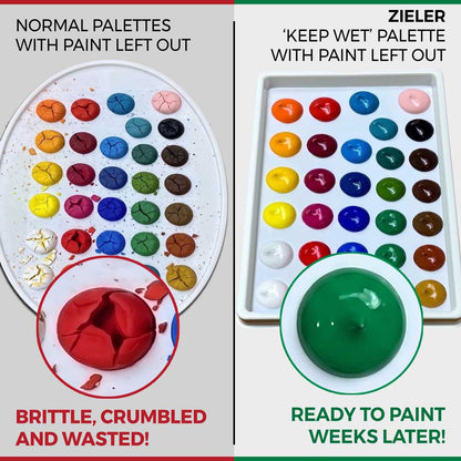 Zieler : Acrylic : Stay Wet Palette