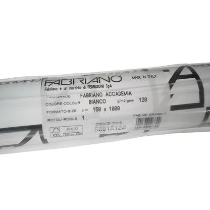 Fabriano Accademia Cartridge Paper Rolls - 150cm x 10m