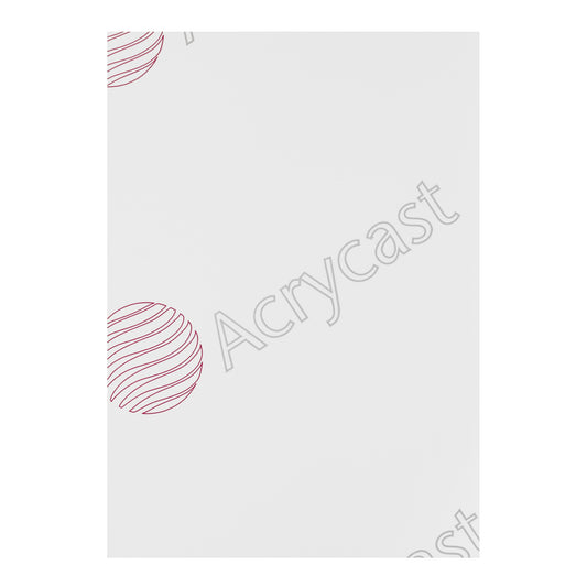 Acrycast 3mm Thick Acrylic Panel - Clear - A3