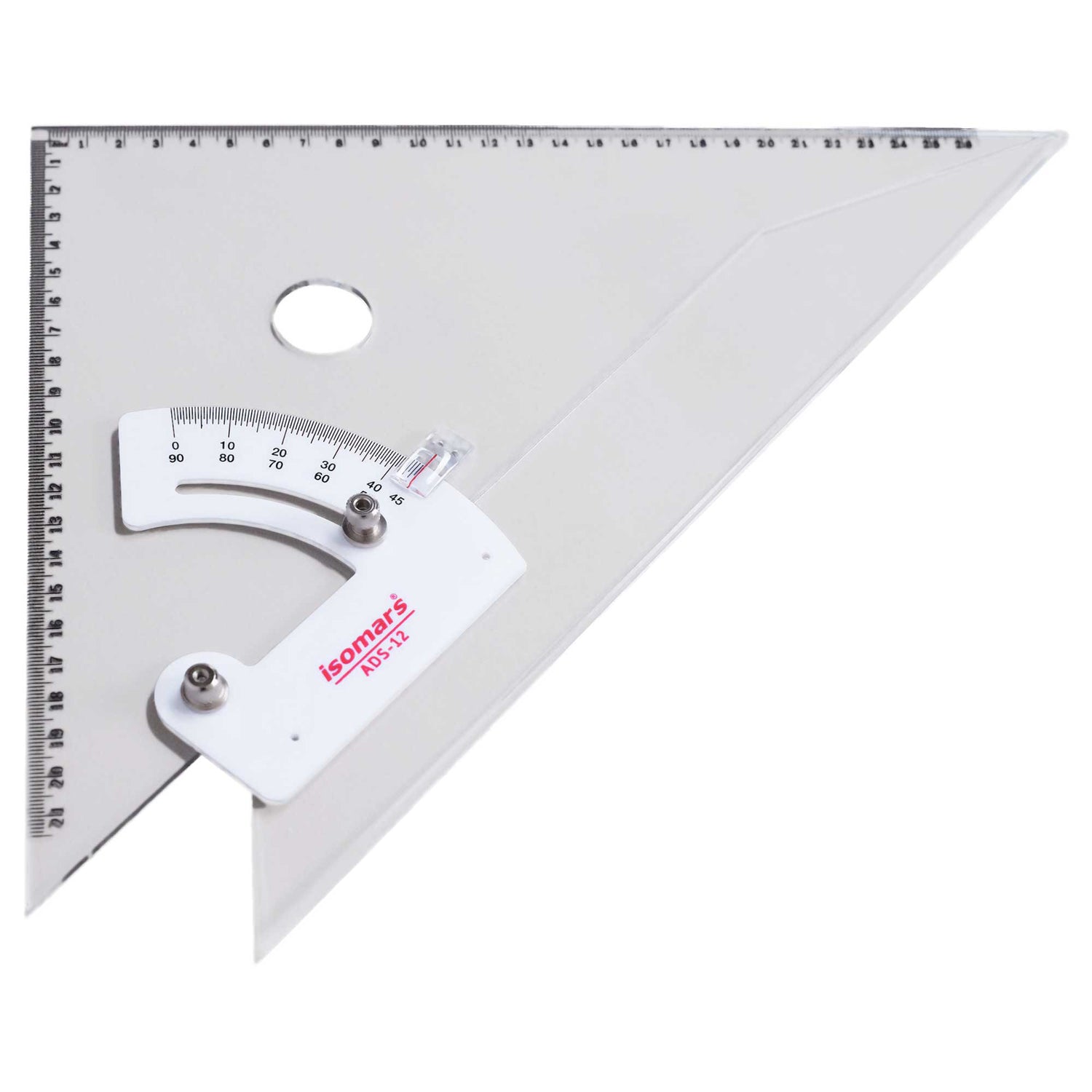 Isomars Adjustable Set Square - 30cm/12"