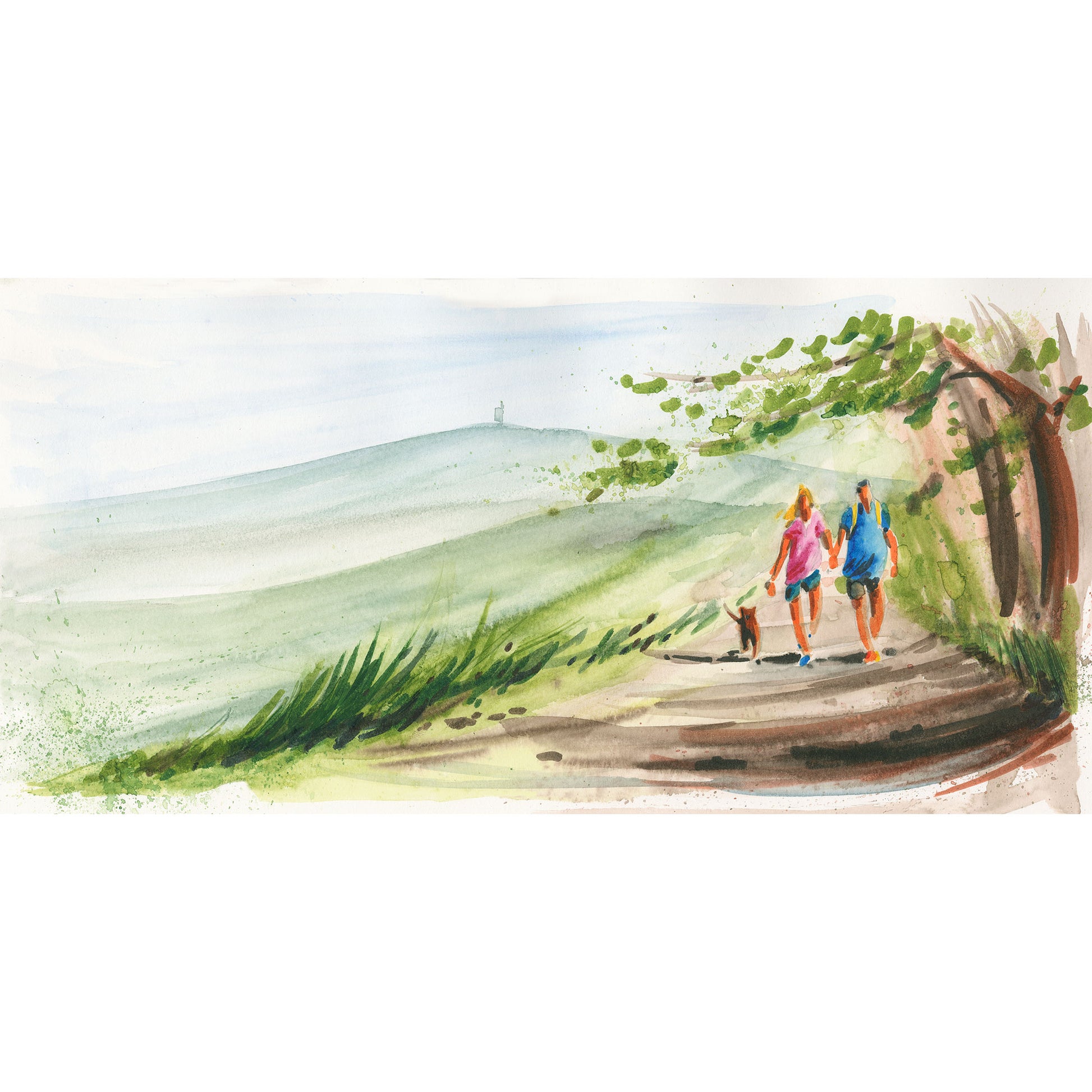 Faber-Castell 16 Albrecht Durer Watercolour Markers - Sample Illustration