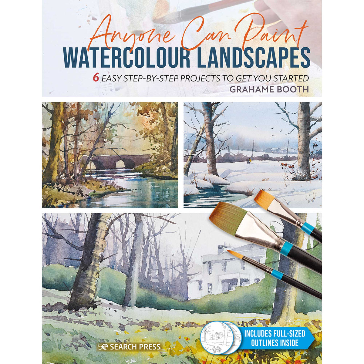 Anyone Can Paint: Watercolour Landscapes - Cover