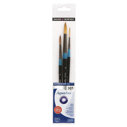 Daler-Rowney Aquafine Watercolour Bundle - Brush Set