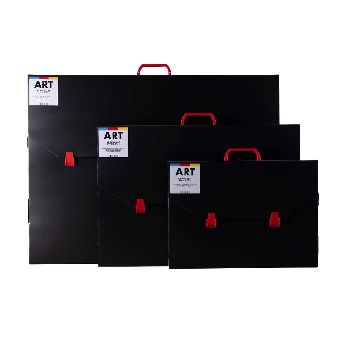 ARTDiscount Artguard Studio Cases, in sizes A1, A2, and A3