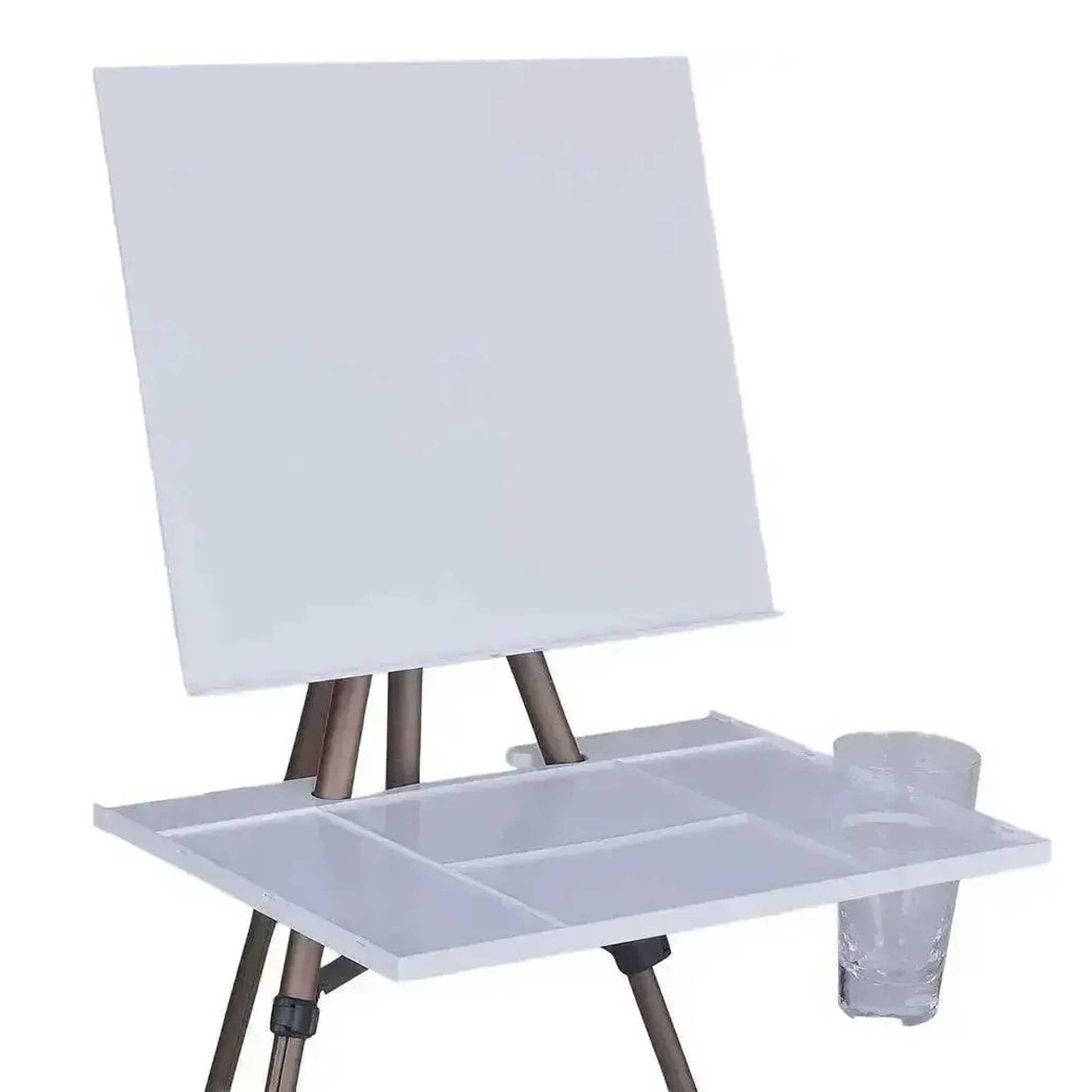 MEEDEN Artist Metal Watercolour Plein Air Easel - Closeup of the working surface