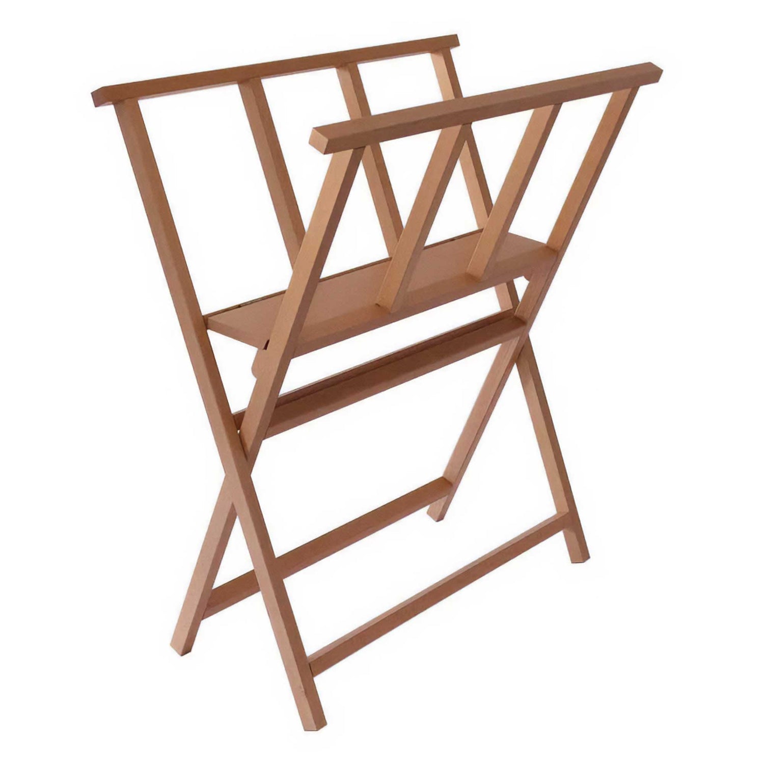 Artists Print Storage Rack/ Wooden Artwork Display Stand