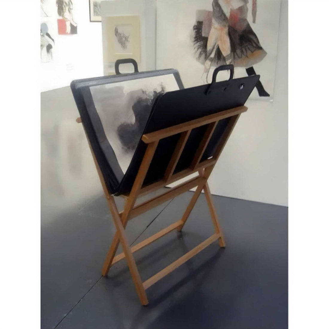 Artists' Print Storage Rack / Wooden Artwork Display Stand – ARTdiscount