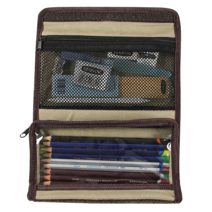 Derwent Artpack - Pencil and Accessory Case - Case open