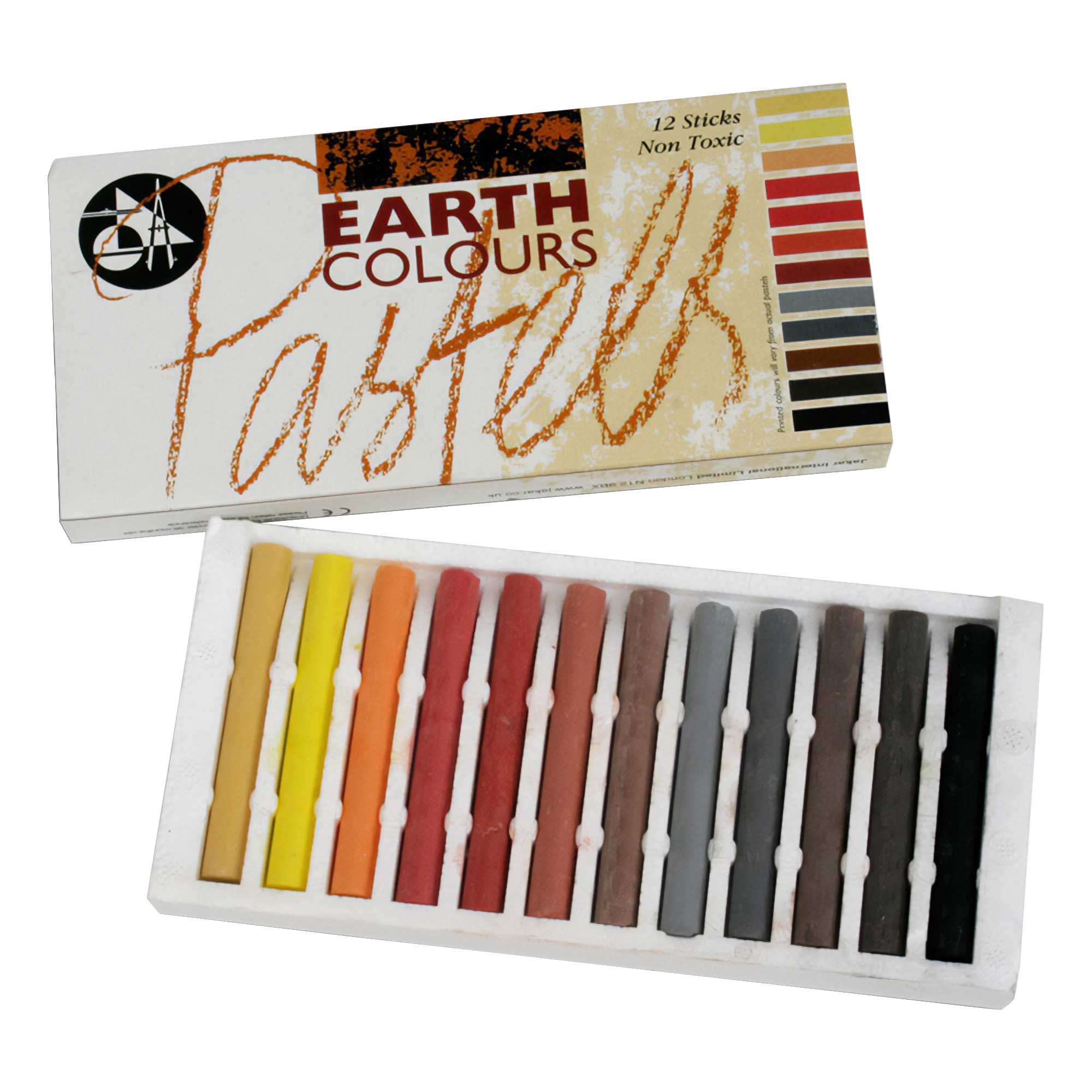 Jakar Assorted Earth Colours Pastels