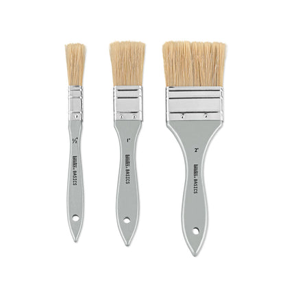 Liquitex : Basics : Natural Hair Brush : Set of 3