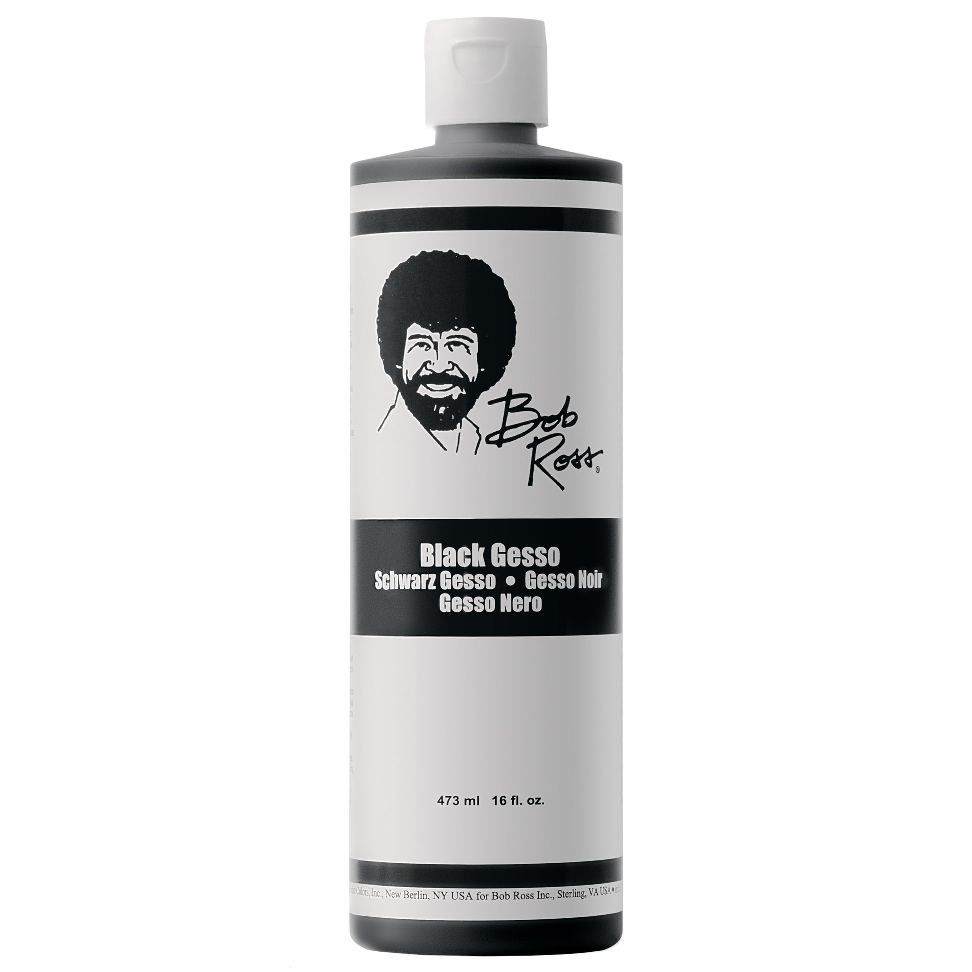 Bob Ross Gesso Primers - 473ml - Black