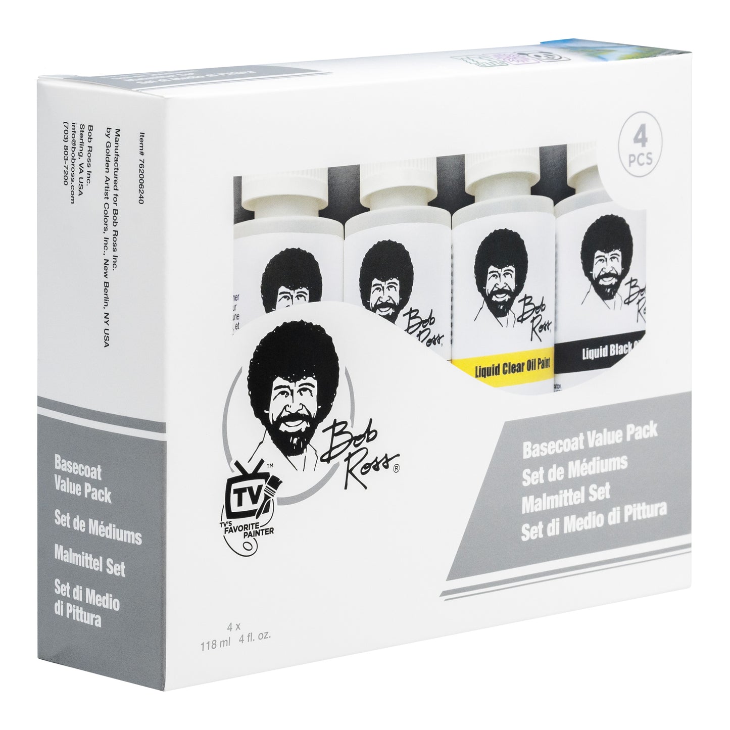 Bob Ross Basecoat Value Pack - 4 x 118ml