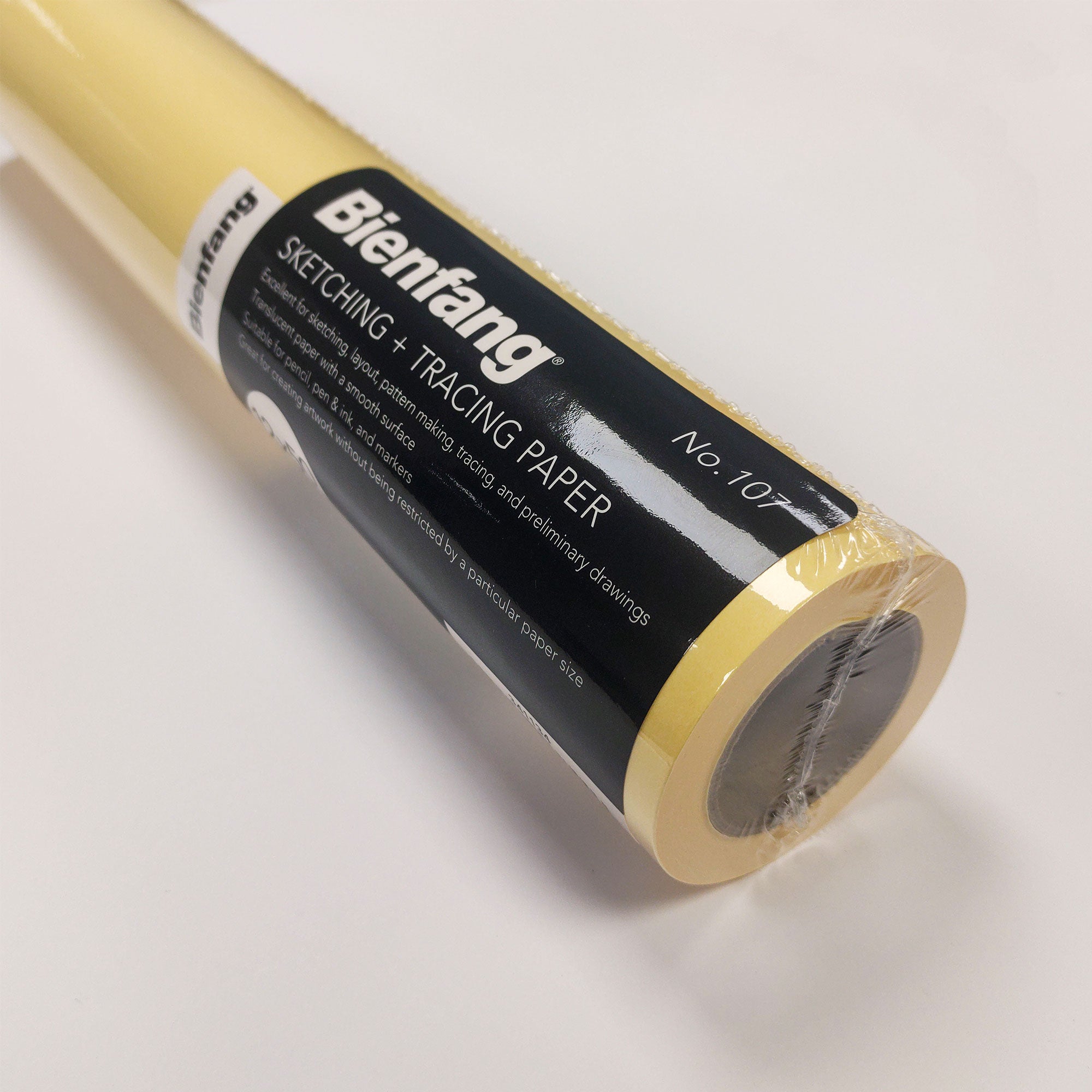 Bienfang Sketching & Tracing Paper Roll, Canary Yellow, 20 Yards x 18 Inches
