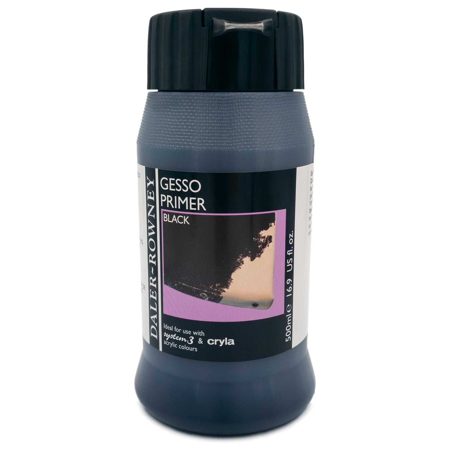 Daler-Rowney Black Gesso Primer 500ml