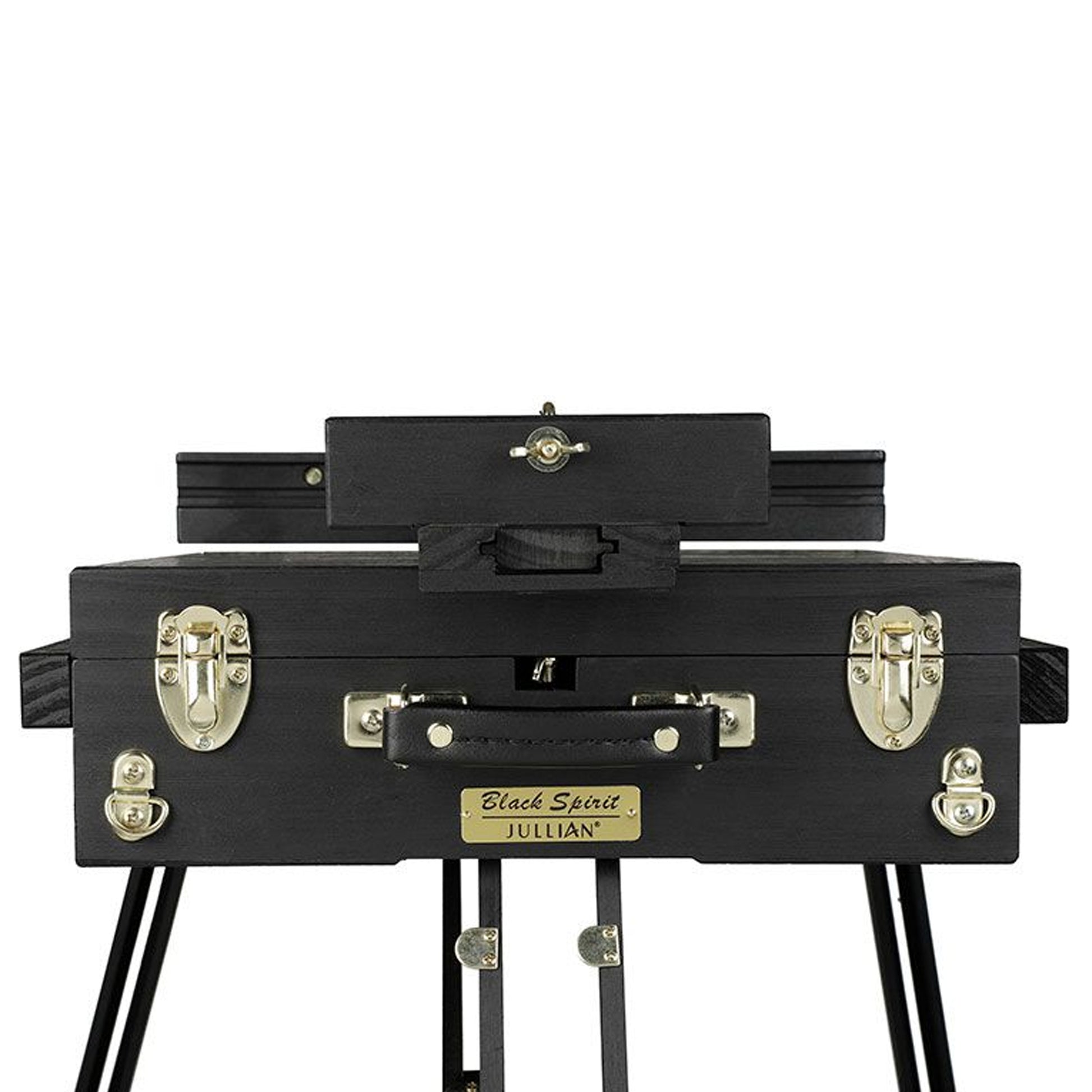 Sleek design Jullian French Easel in black, includes stylish carrying bag