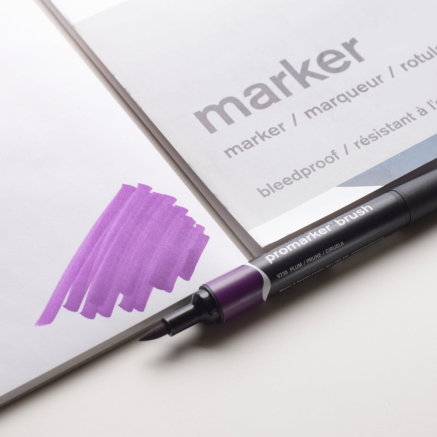 Winsor & Newton Bleedproof Marker Pads - In use with Promarkers