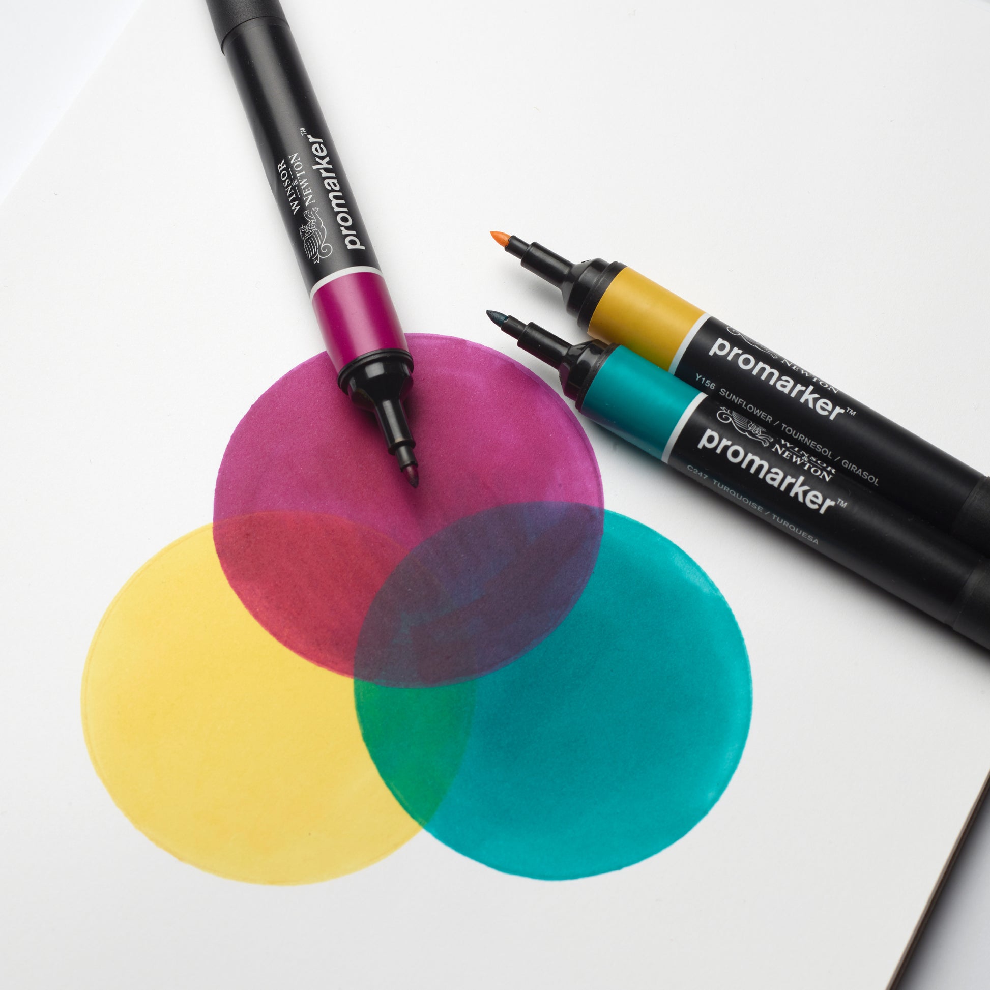 Winsor & Newton Bleedproof Marker Pads - In use with Promarkers for layering