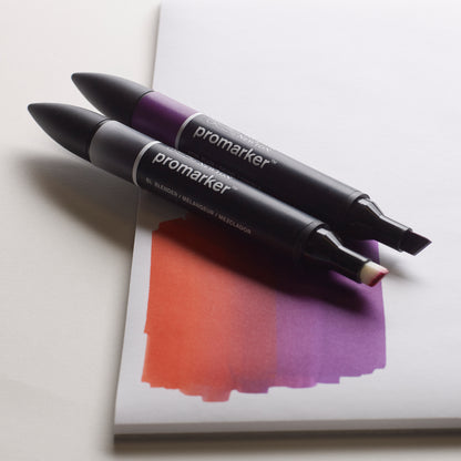 Winsor & Newton Bleedproof Marker Pads - In use with Promarkers + Blender