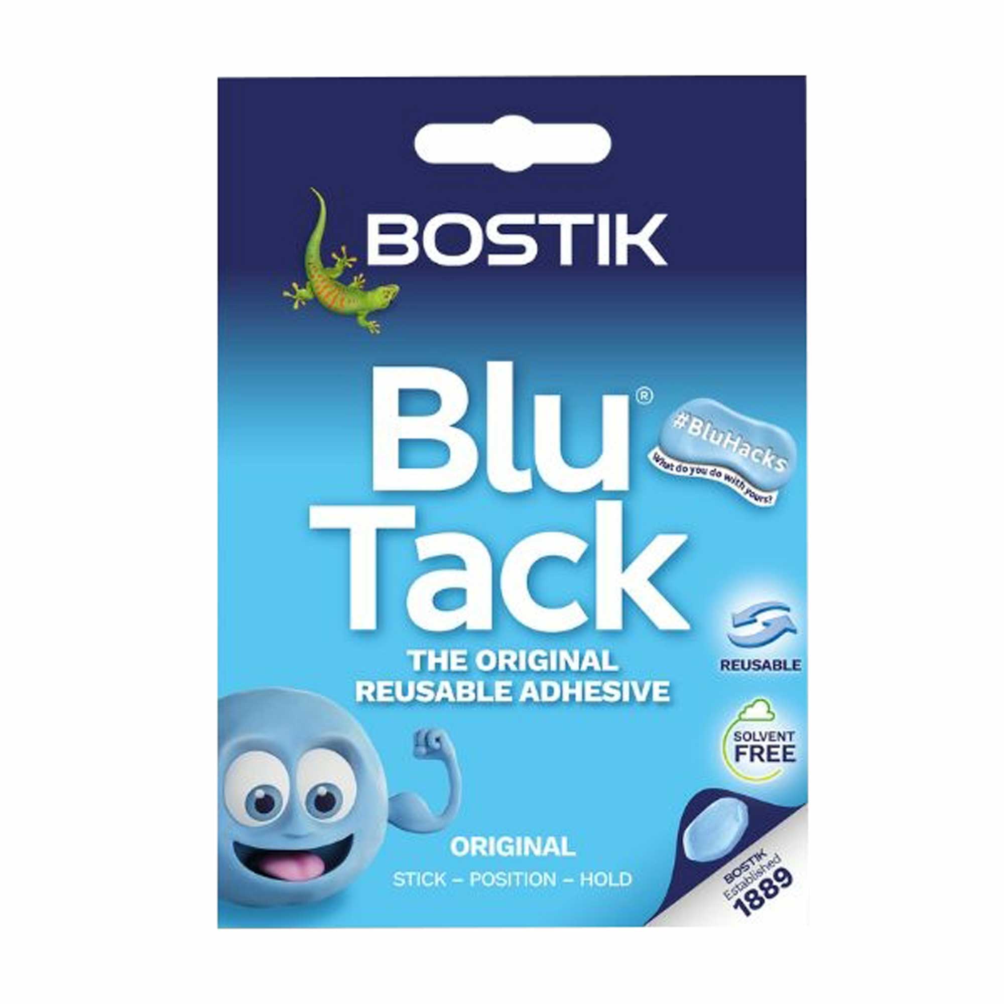 Bostik Blu Tack® - Original Reusable Adhesive Tack