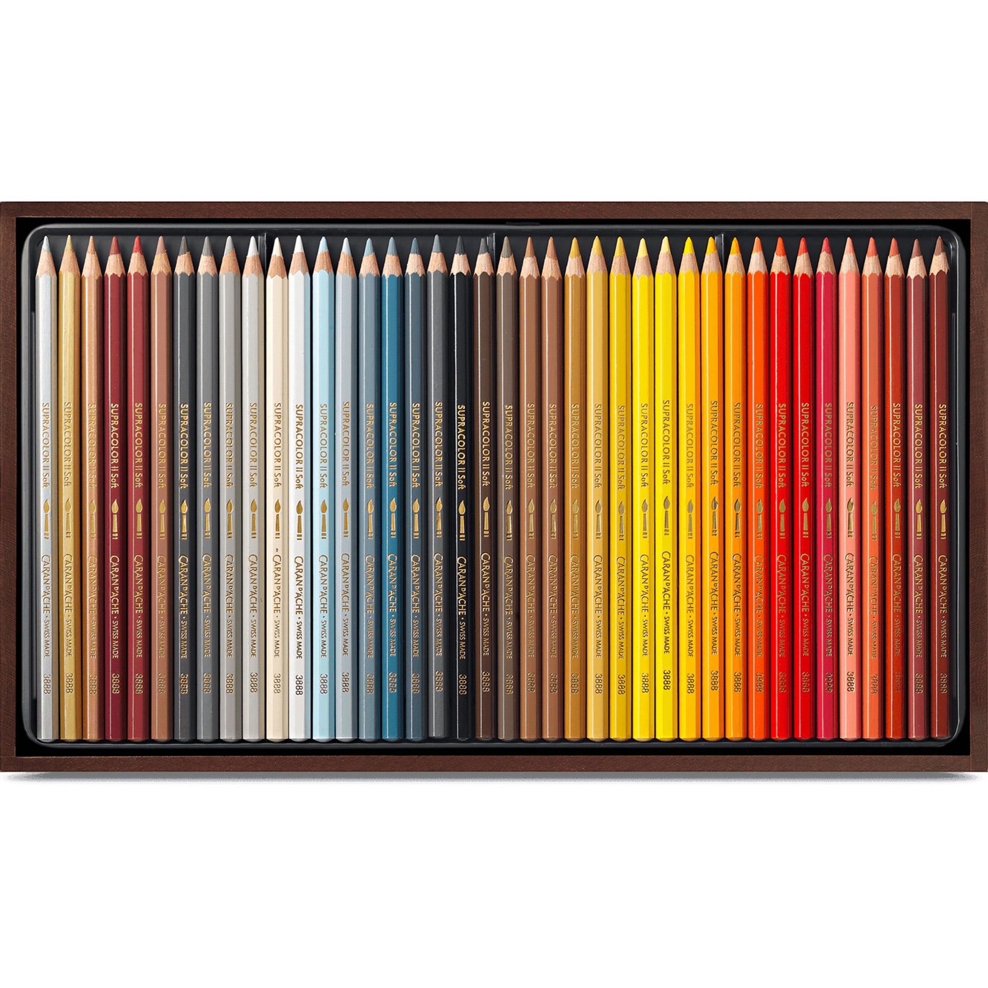 Caran d'Ache 80 Supracolor Pencils Tray 1