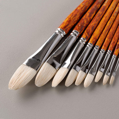 ARTdiscount Bristle Brushes - Filbert closeup