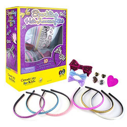 Creativity for Kids Sparkling Hair Accessory Set