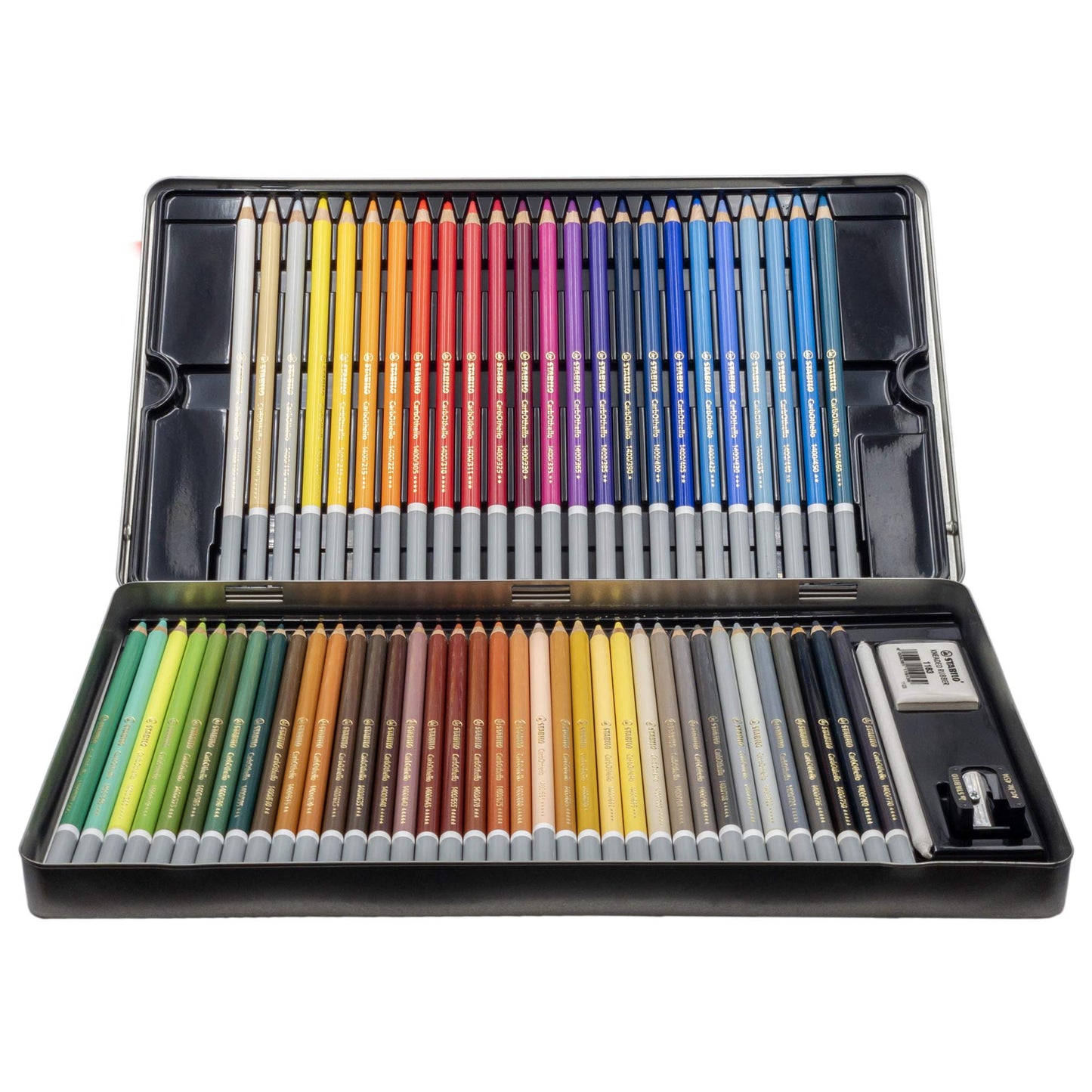 Stabilo Carbothello Chalk Pastel Pencils - Assorted Colours - Set of 60
