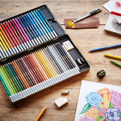 High pigment content guarantees strong luminosity and covering capacity