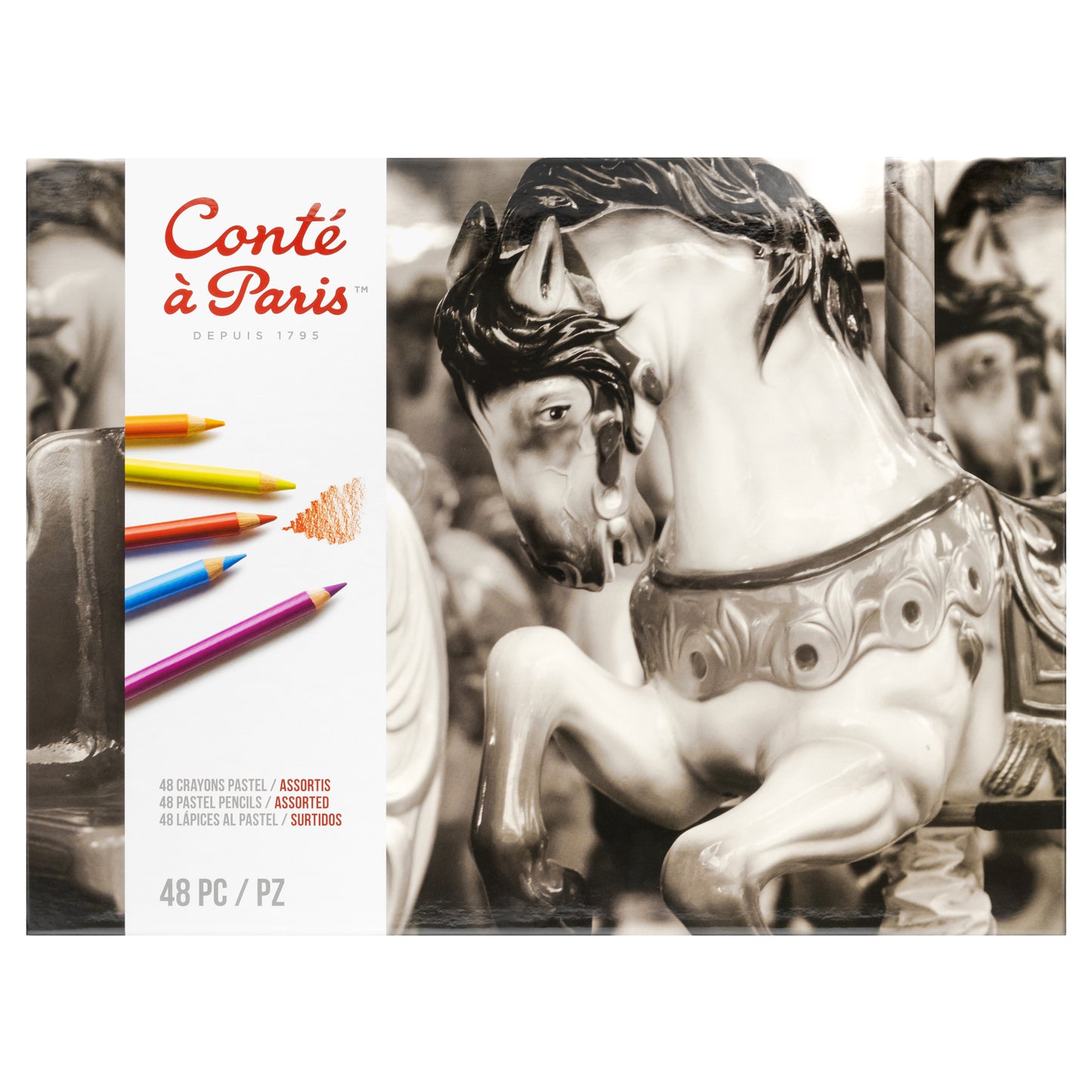 Conte a Paris Pastel Pencils - Set of 48