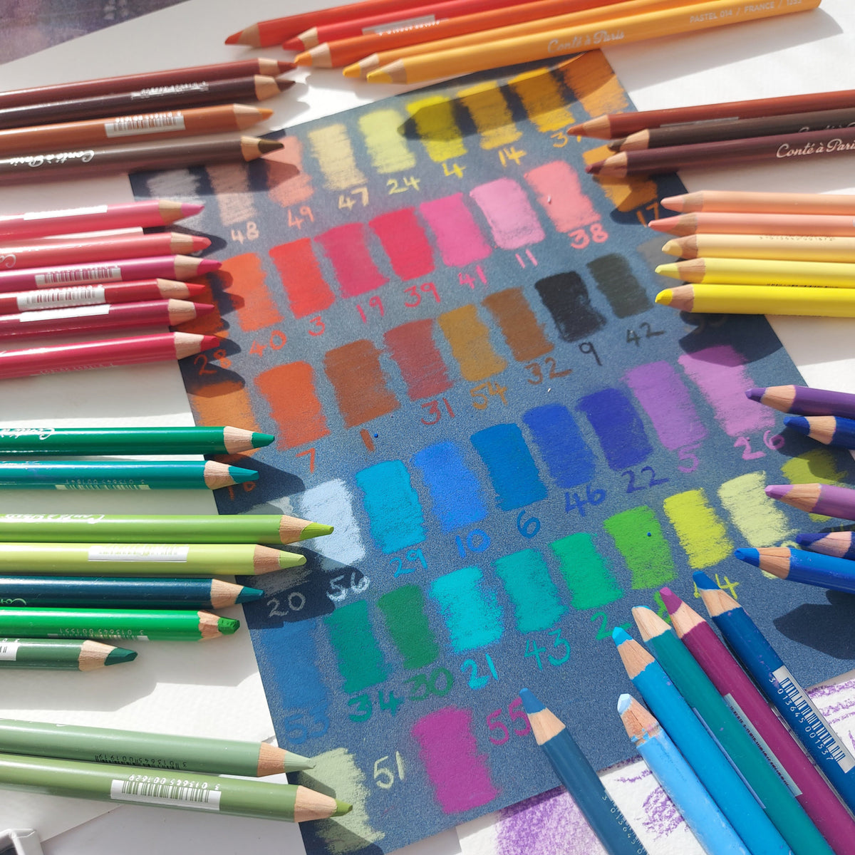 Conté à Paris Pastel Pencils - Set of 48 Conté à Paris Pastel Pencils - Set of 48