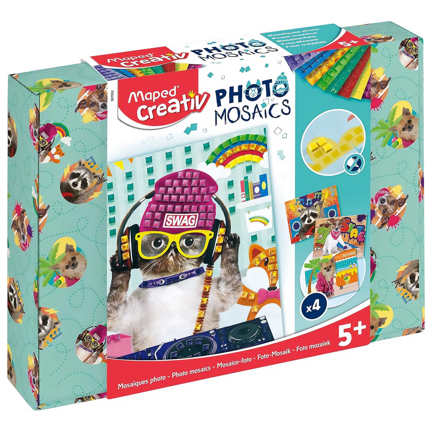 Maped Creativ Photo Mosaics Kit - Cool Animals