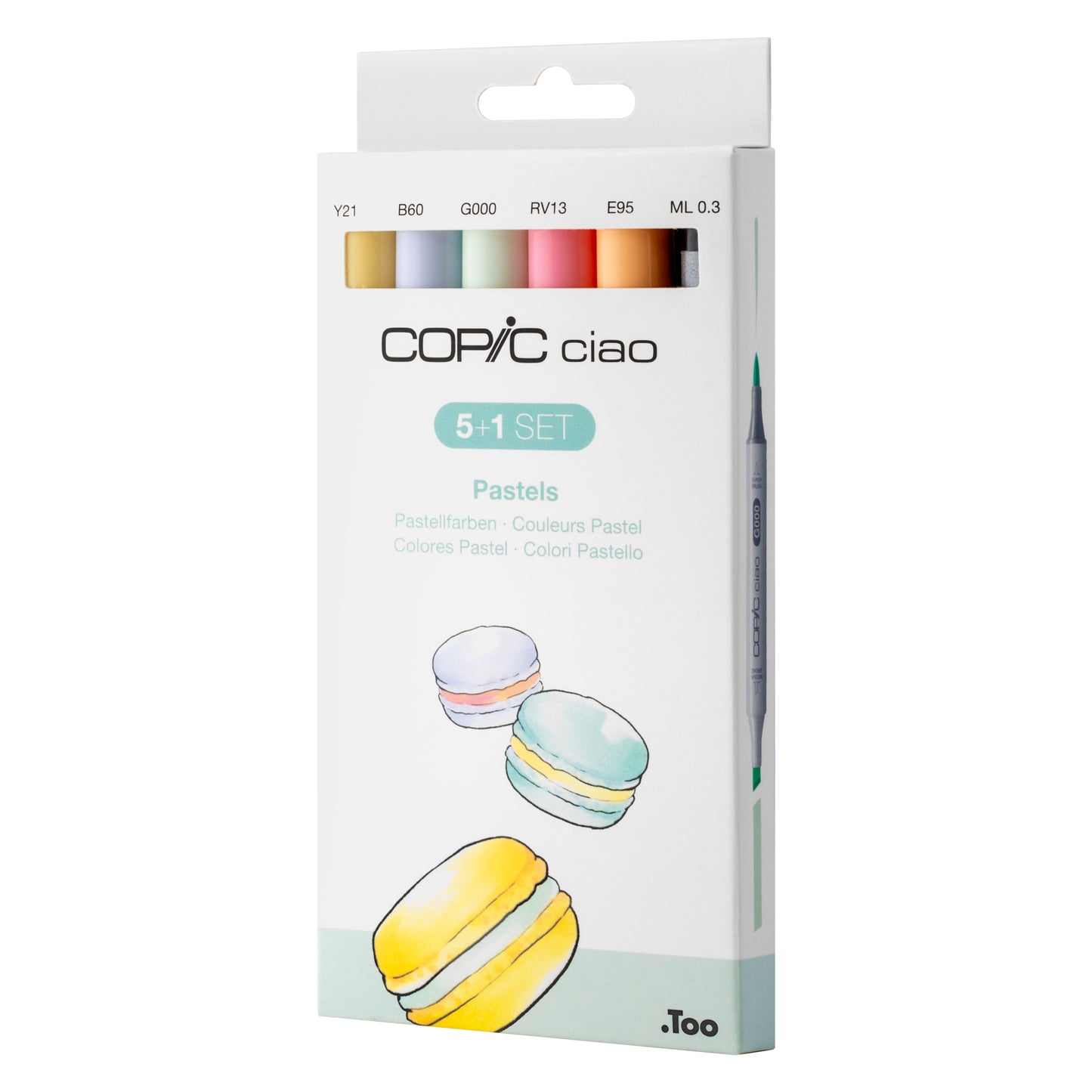 COPIC Ciao Marker 5+1 Pastel Set