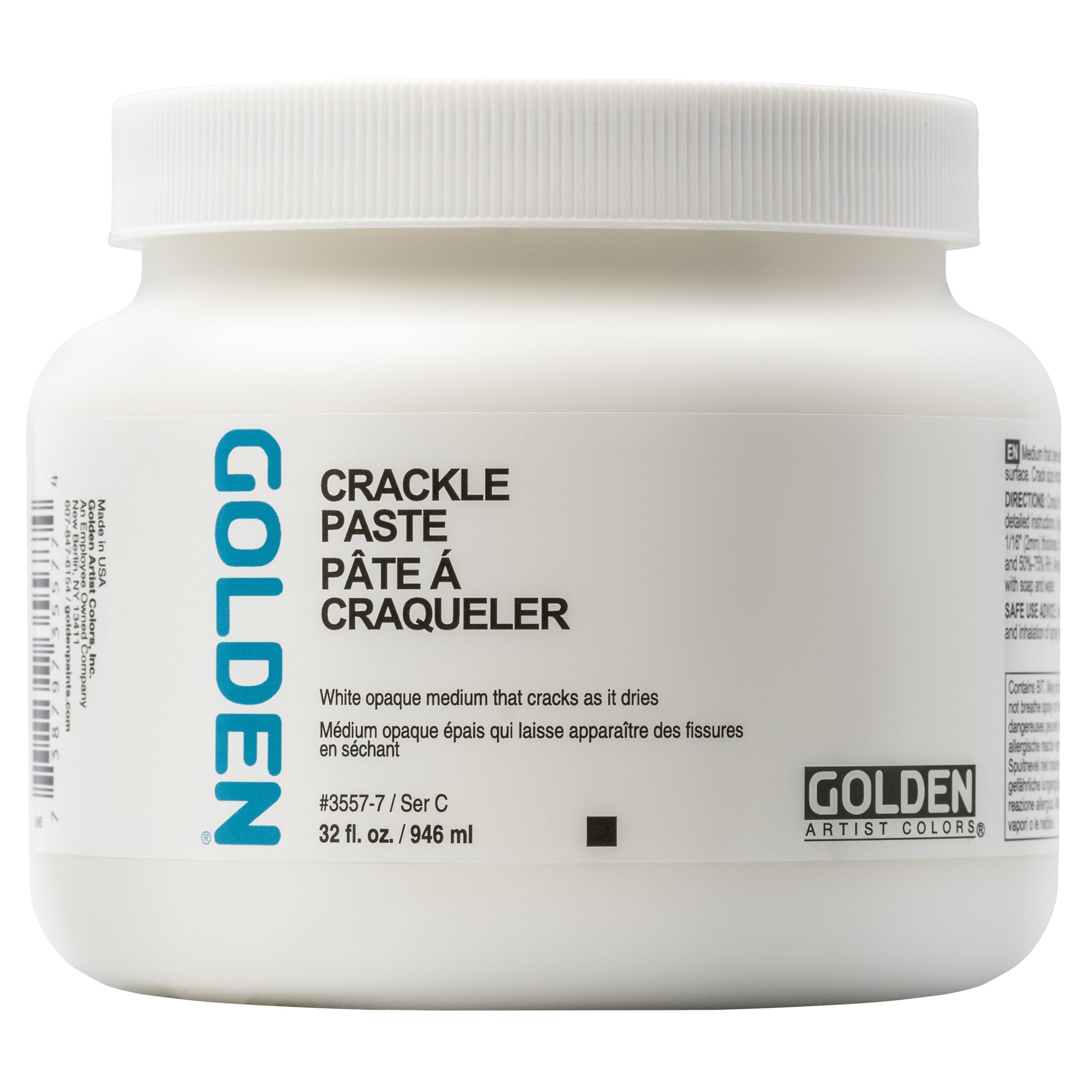 GOLDEN Crackle Paste - 946ml