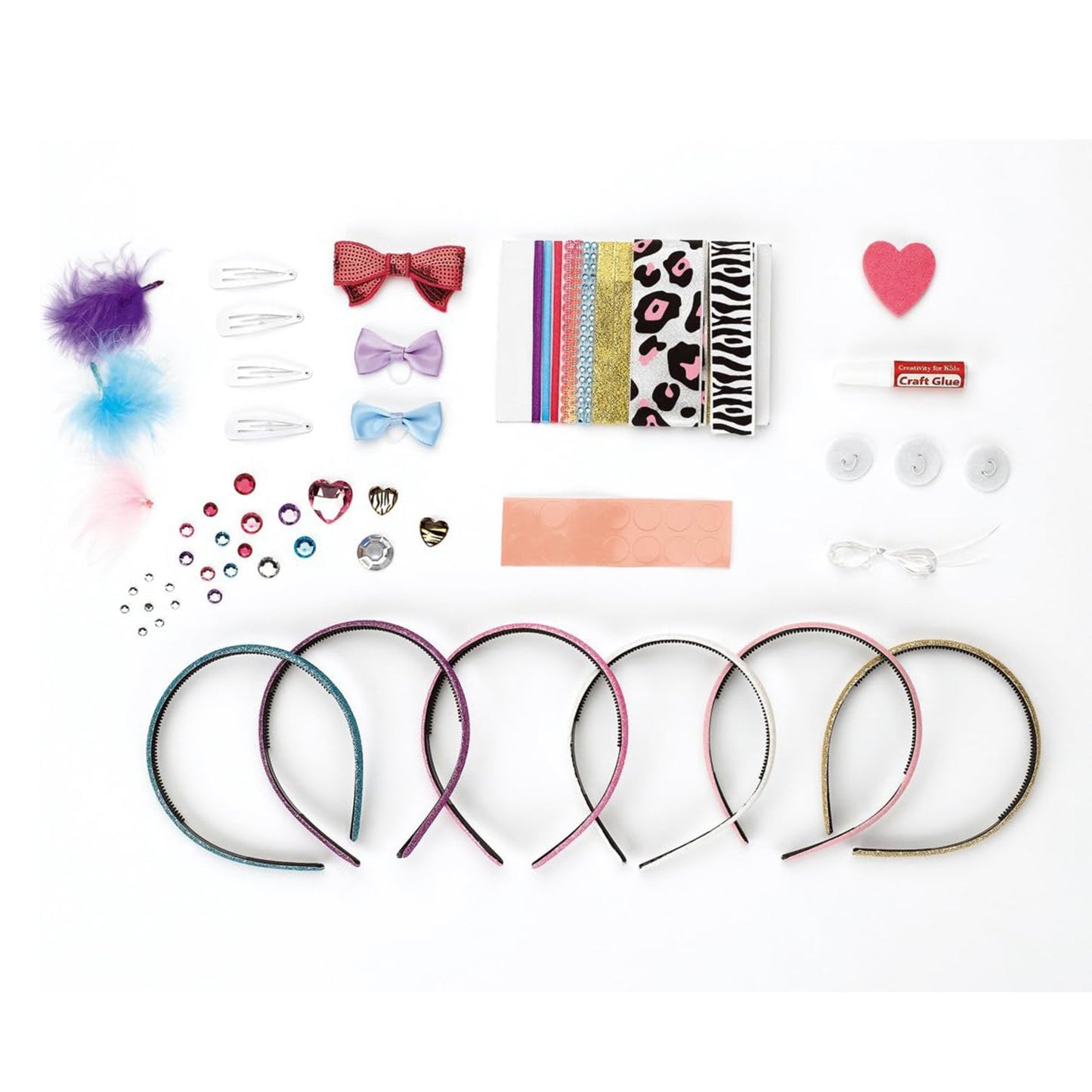 Creativity for Kids Sparkling Hair Accessory Set