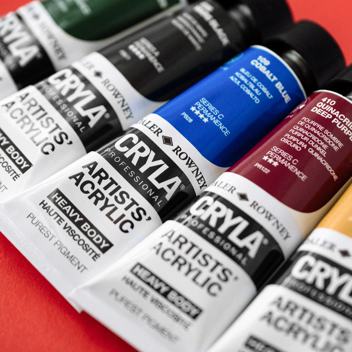 Cryla Daler-Rowney Cryla Professional Acrylic HEAVY BODY 75ml Tubes - Series ...