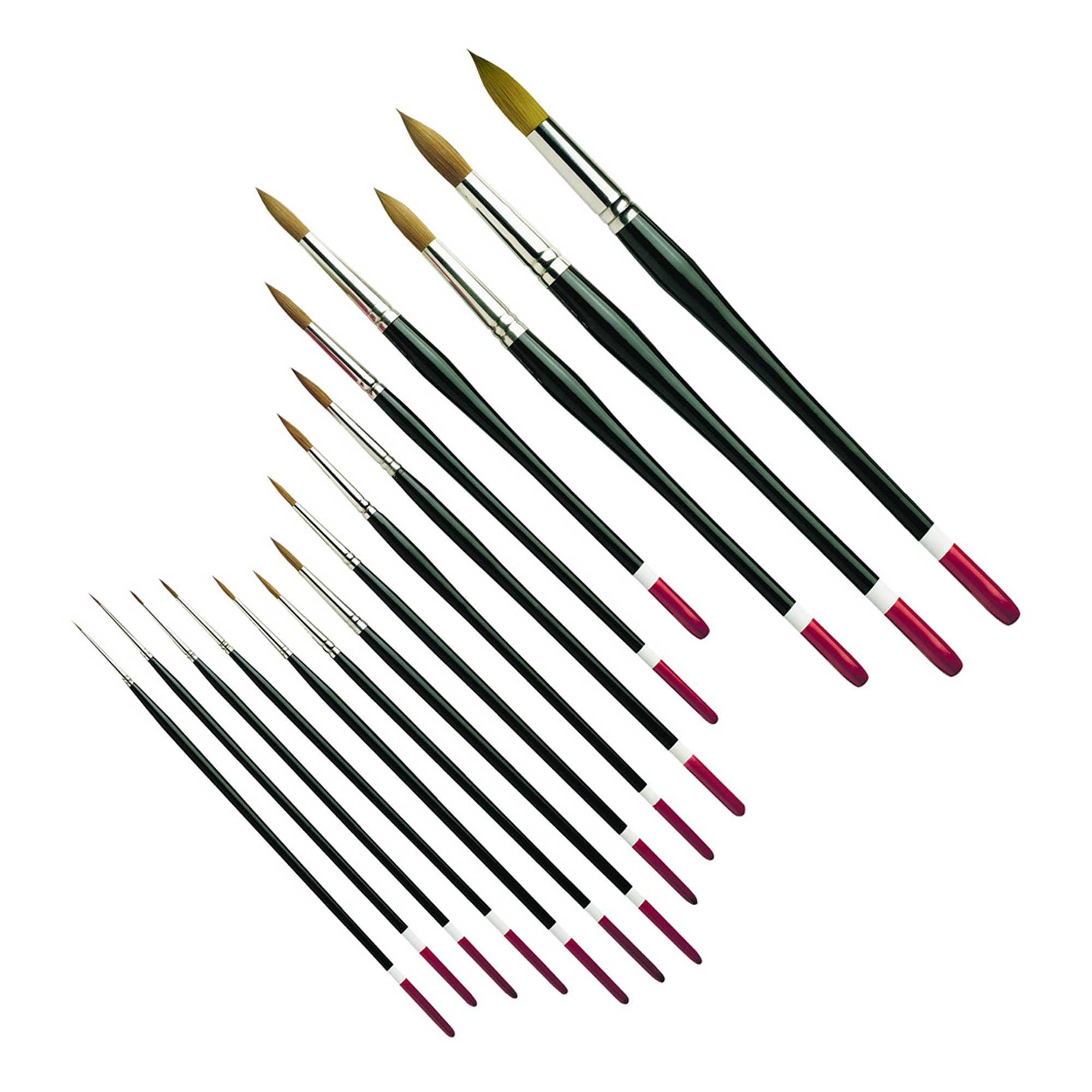 Pro Arte Artist Paint Brush Series 202 Round Artist Oil Acrylic