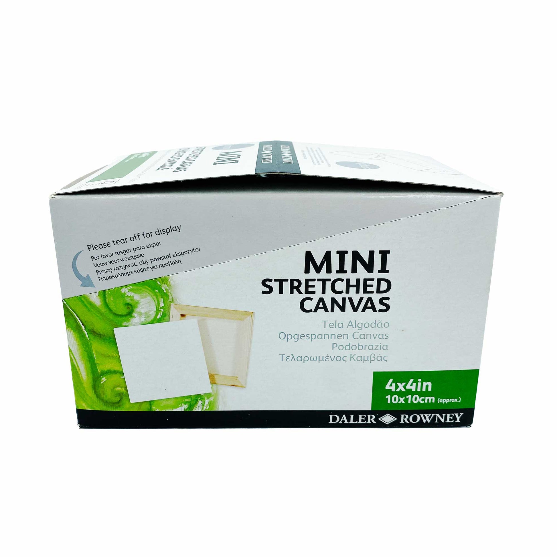 Daler-Rowney Simply Mini Stretched Canvases box