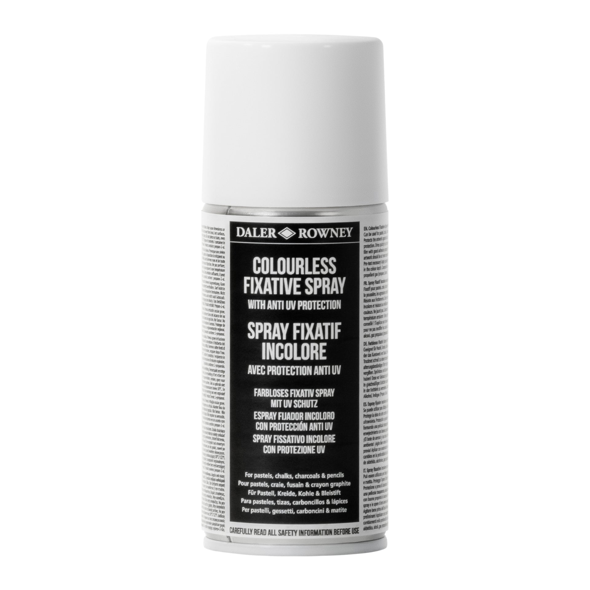 Colourless Perfix Fixative Spray Anti UV Protection
