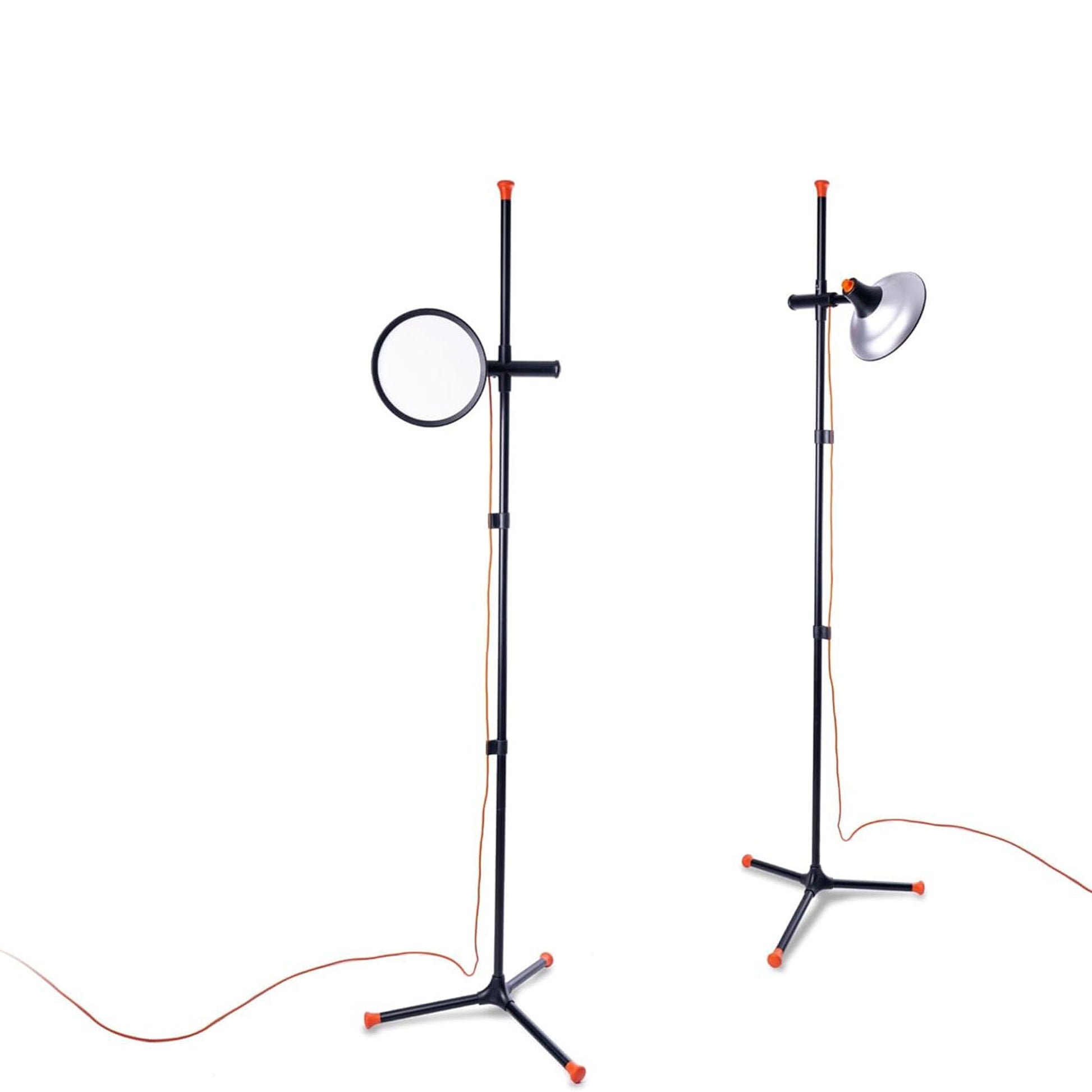 The sturdy weighted metal legs ensure stability in any environment.