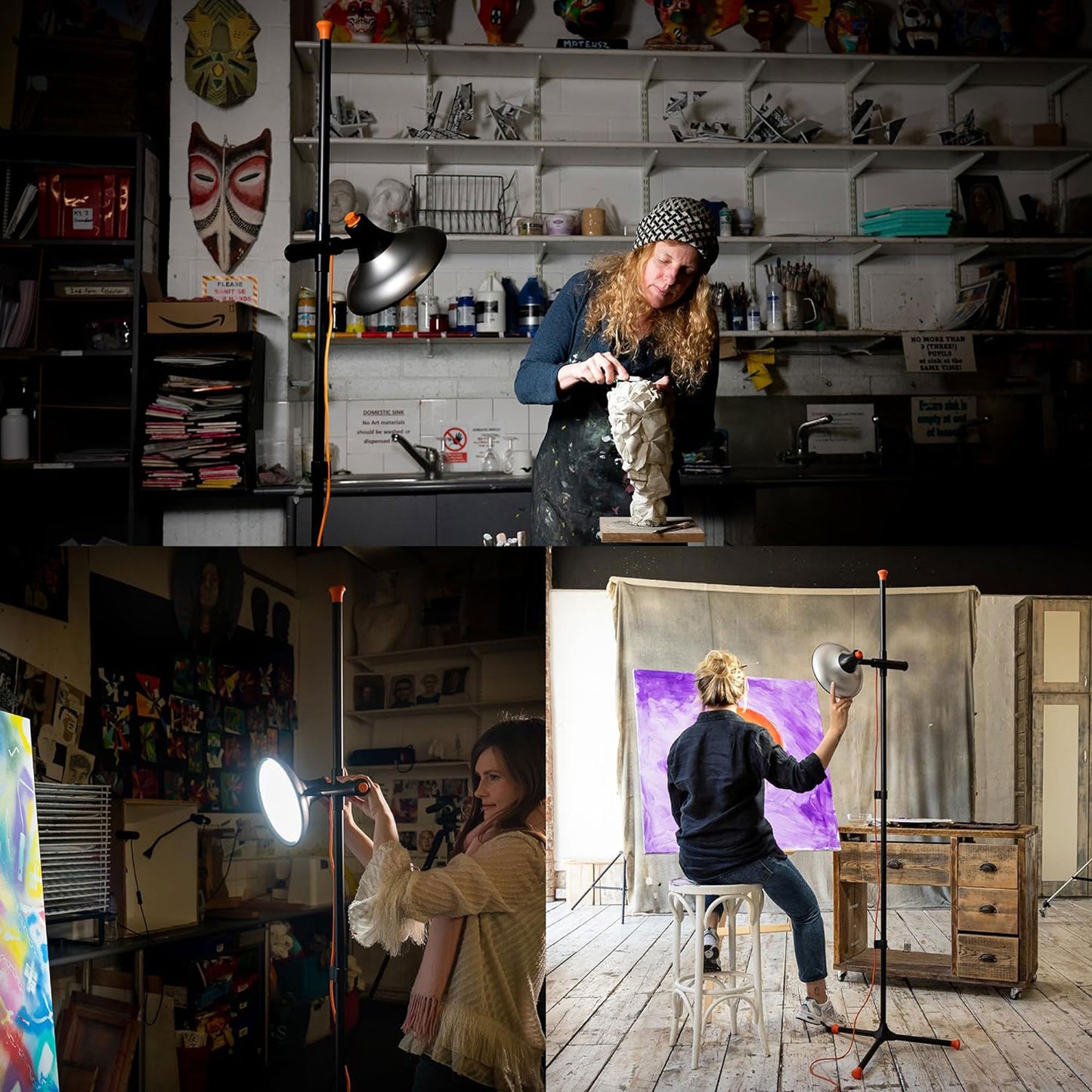 Experience unparalleled illumination with a brilliant expanse of pure daylight, empowering you to work seamlessly during day or night.