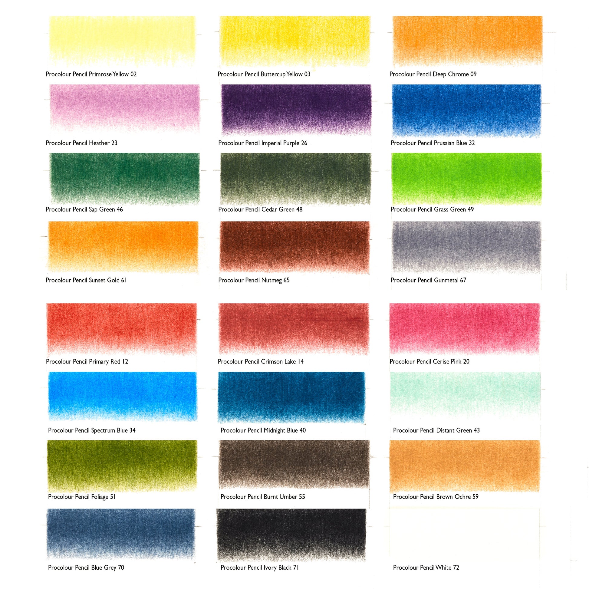 Procolour Set of 24 Swatches