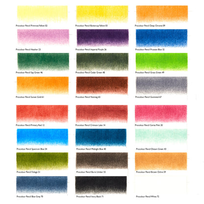 Procolour Set of 24 Swatches