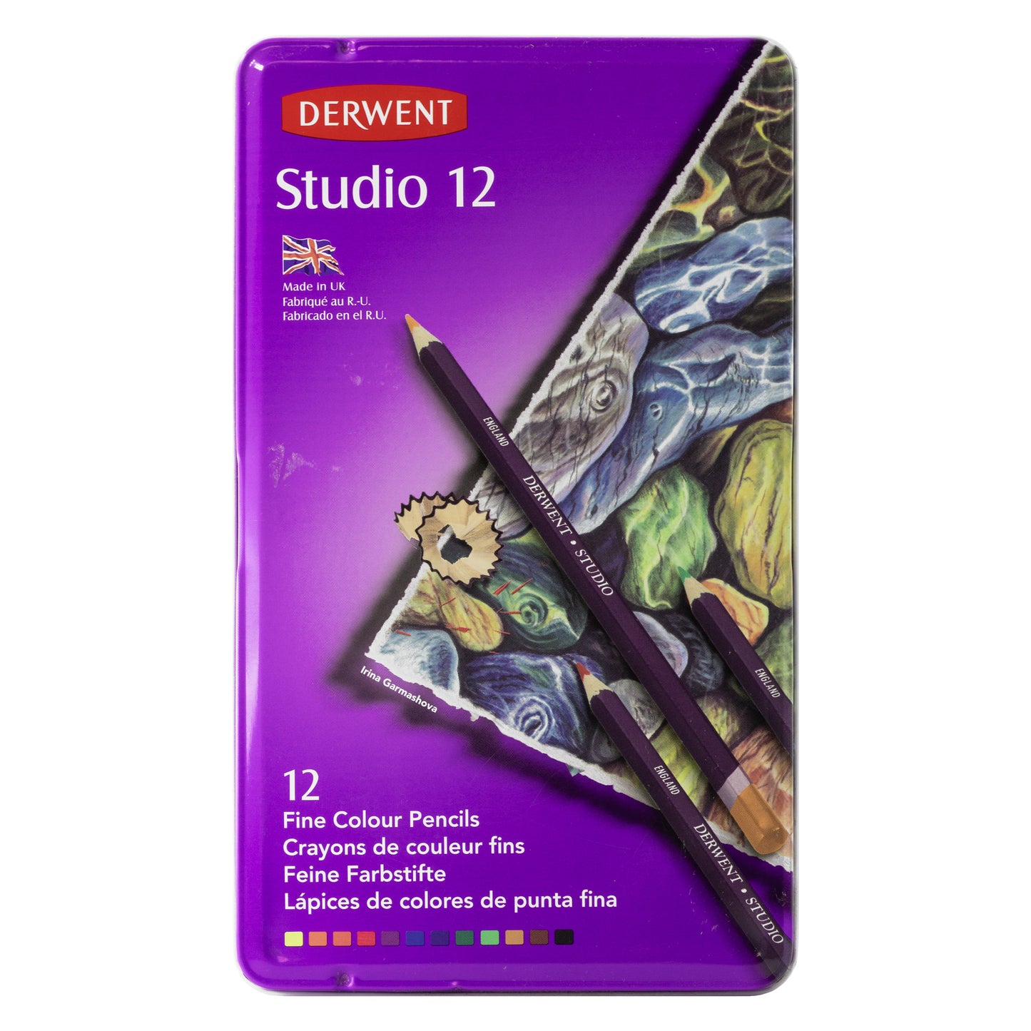Ex-Display - Derwent Studio Colour Pencils - Set of 12