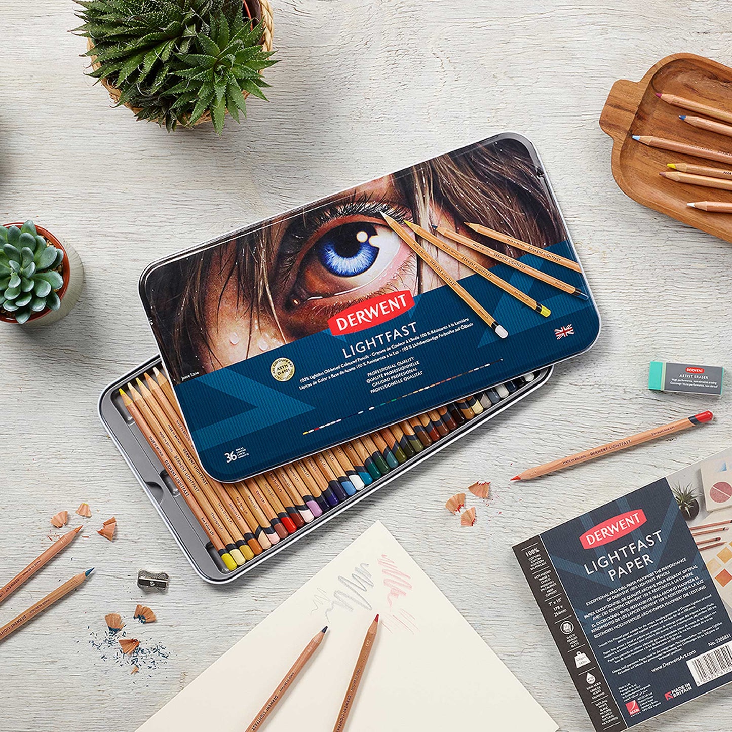 Derwent Lightfast Coloured Pencils mood image