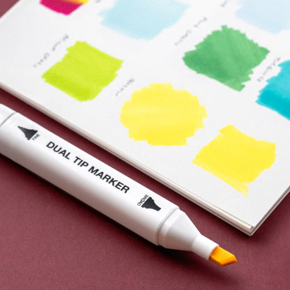 Dual-Tip Graphic Markers - Set of 80