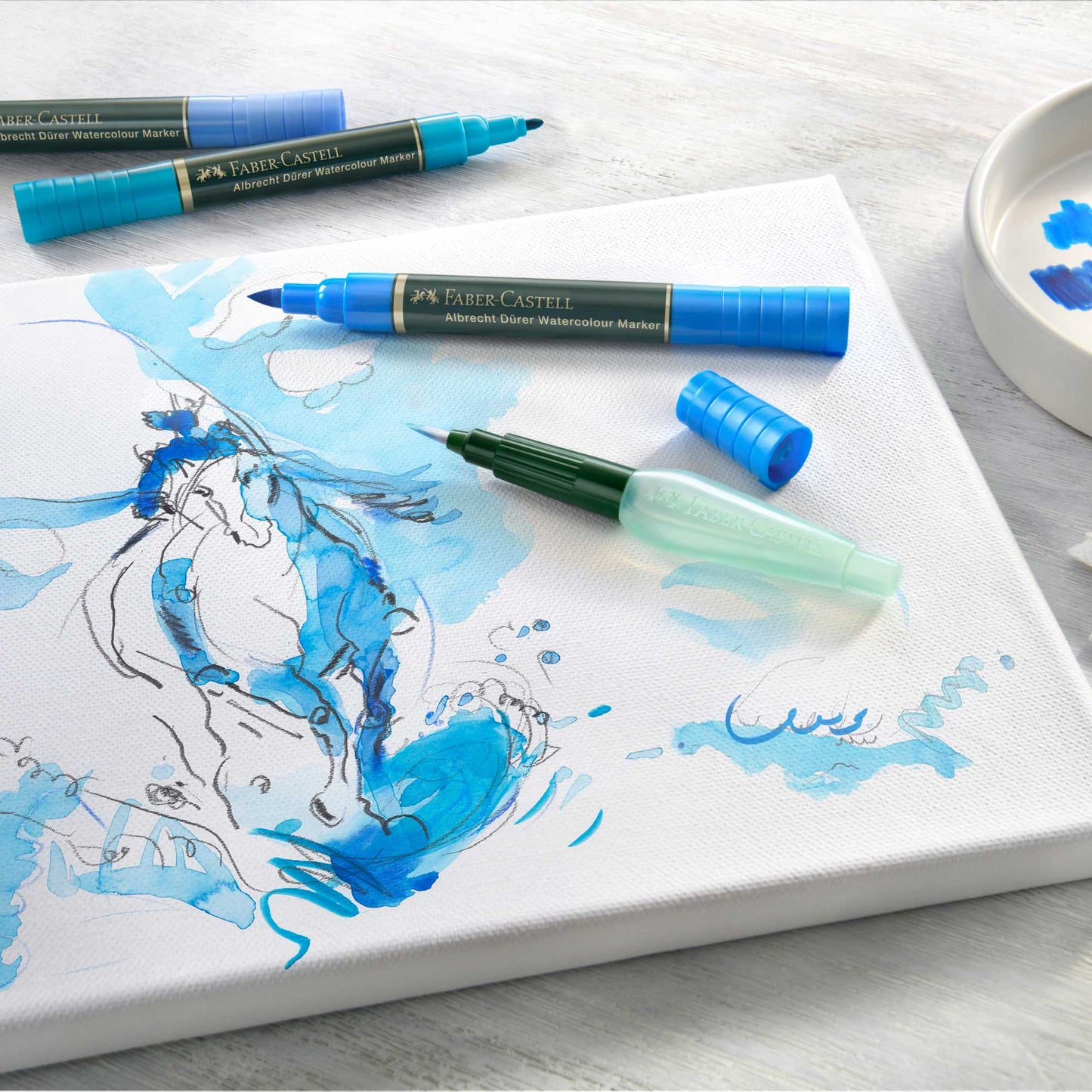 Faber-Castell Albrecht Dürer Watercolour Markers - Set of 5  - Mood Image