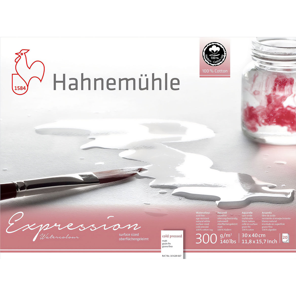 Hahnemühle &#39;Expression&#39; Watercolour Blocks - Cold Pressed - Cover
