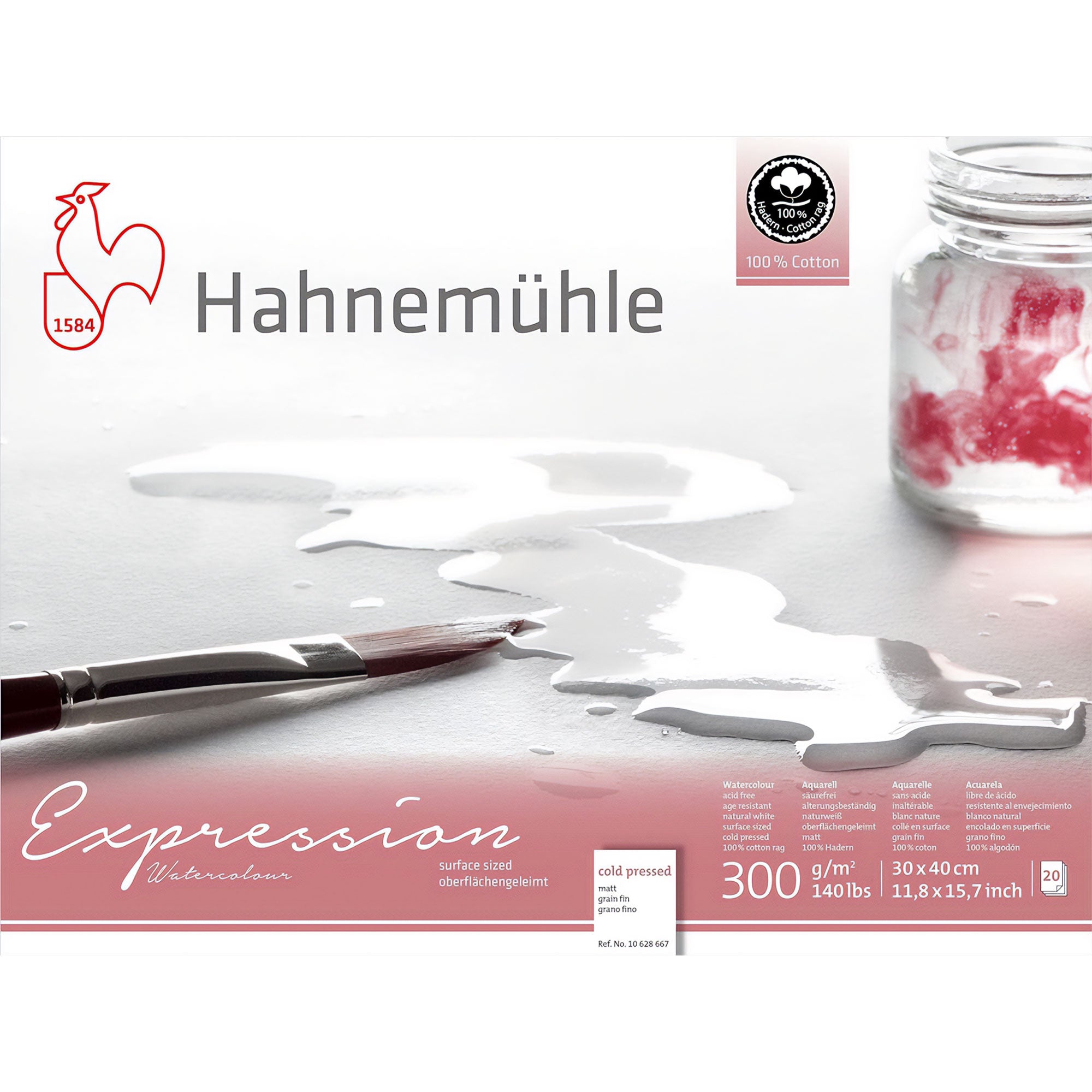 Hahnemühle 'Expression' Watercolour Blocks - Cold Pressed - Cover