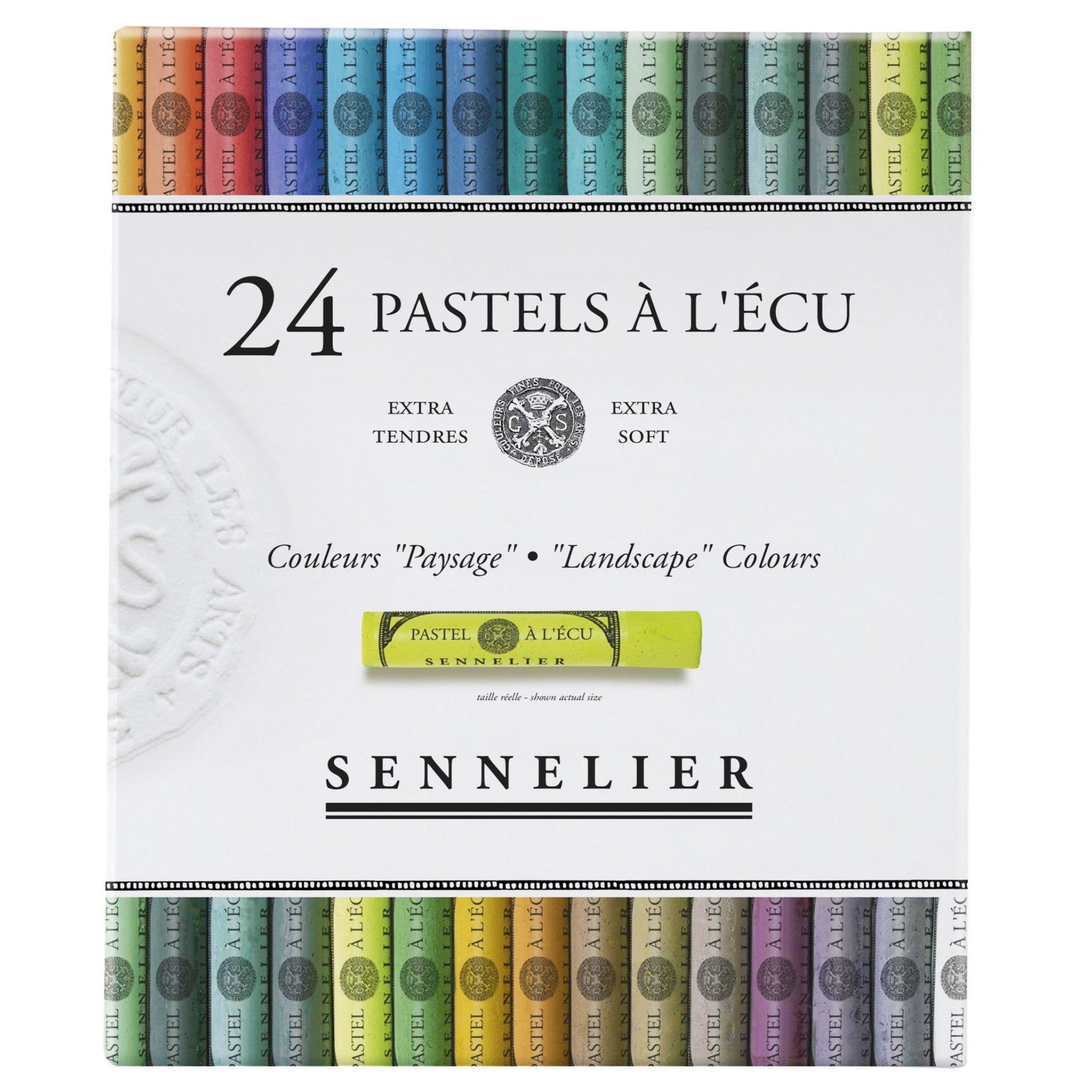 Extra Soft Pastel Landscape Selection Set 24 Sticks