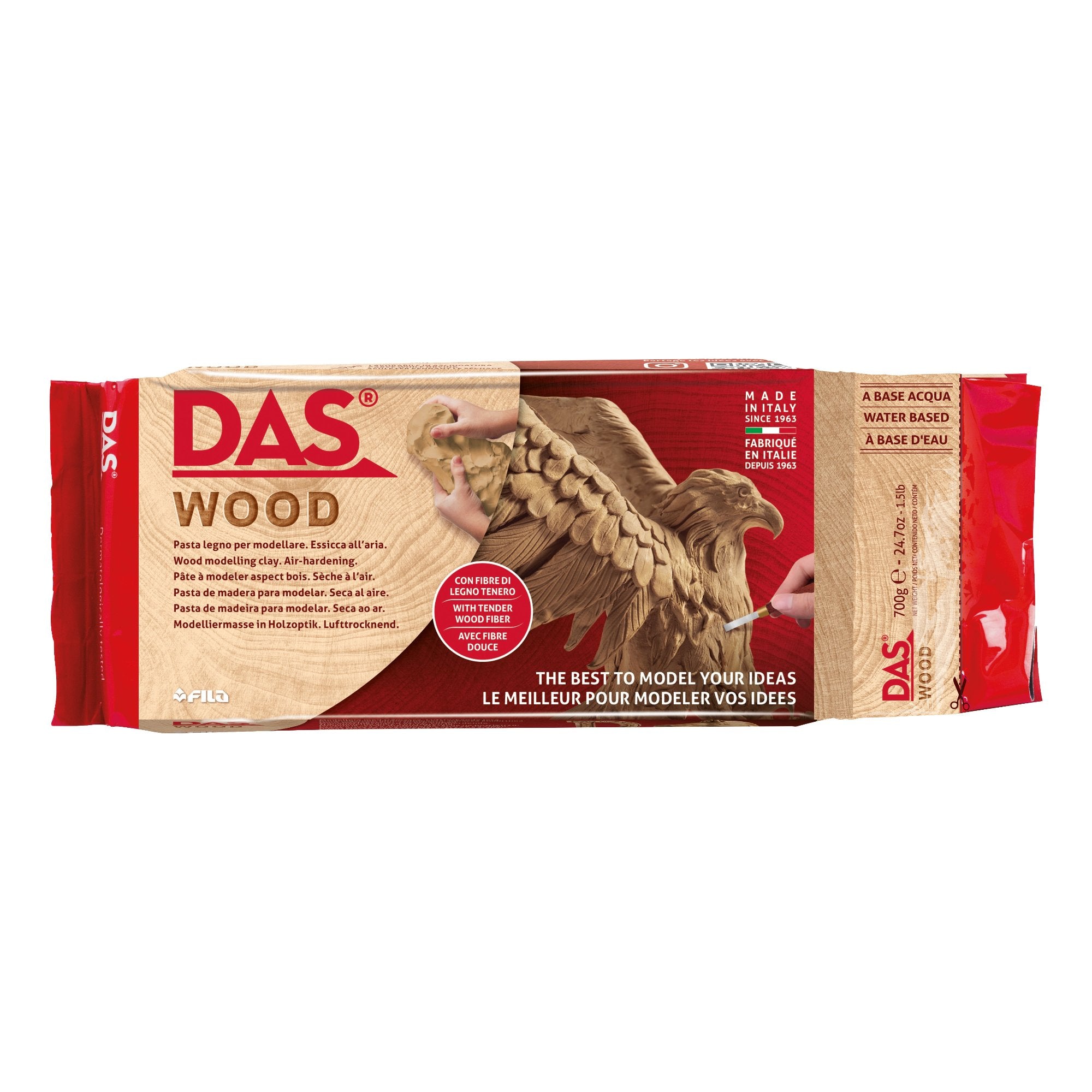 DAS Wood Modelling Clay - 700g